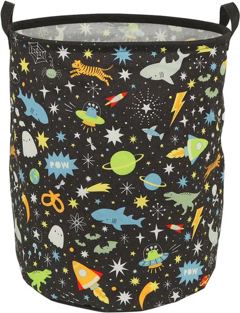 A Little Lovely Company Opbergmand Kinderkamer Galaxy