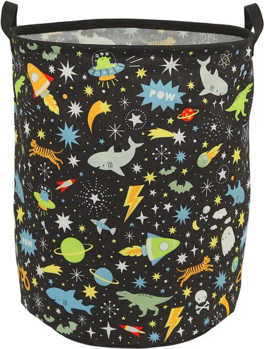 A Little Lovely Company Opbergmand Kinderkamer Galaxy