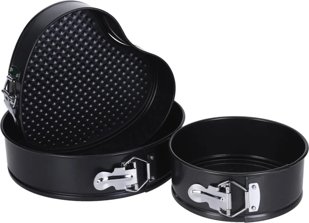 La Cucina Springvormset 4-delig 24cm Zwart