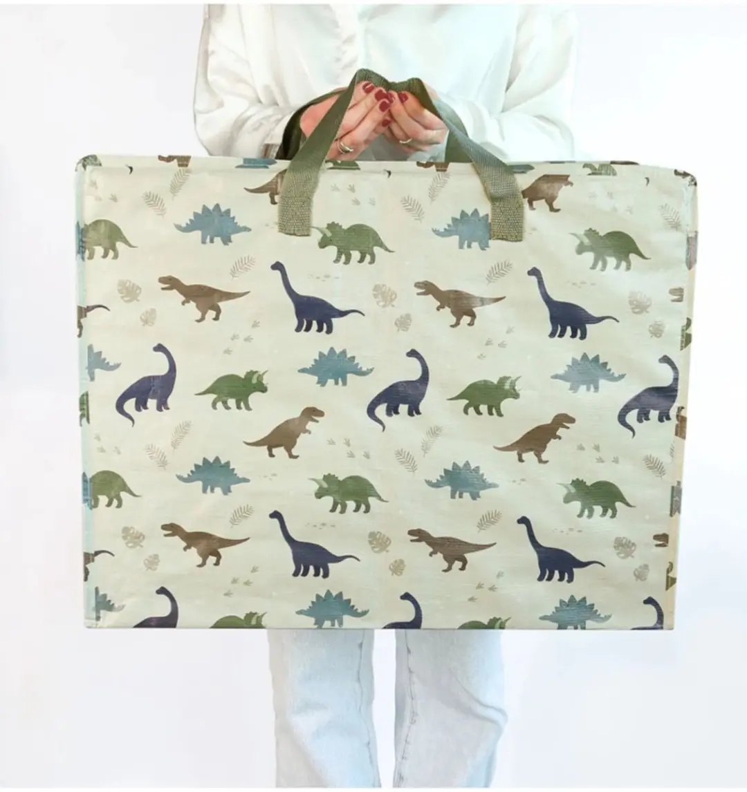 A Little Lovely Company XL Opbergtas Dinosaurussen - 73L