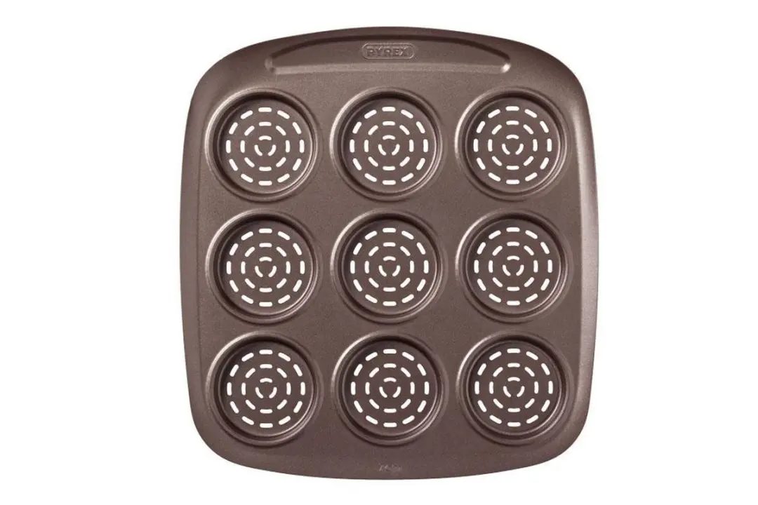 PYREX Bakplaat Mini Pizza's 3426470275439 - Bruin