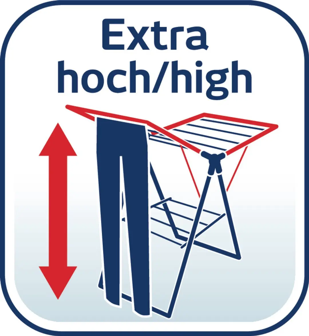 Leifheit Classic 250 Flex Droogrek 25m - Zwart