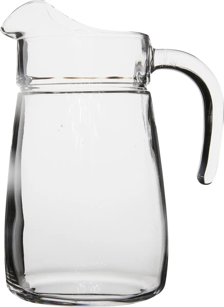 Excellent Houseware Oval Karaf 2.3L - 4x Drinkglazen 390ml