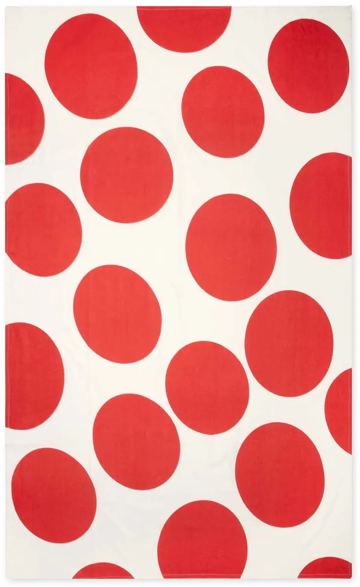 vtwonen Tafelkleed Stippen Rood 150x250cm