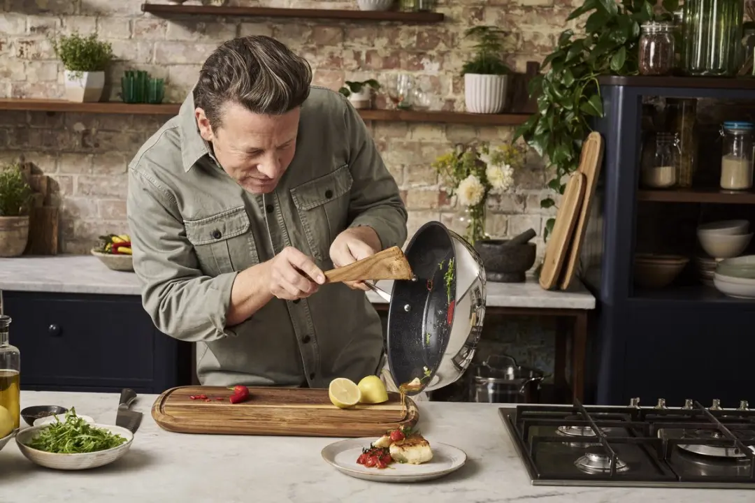 Jamie Oliver by Tefal Classic Cook Keramische Koekenpan 28cm - PFAS-vrij