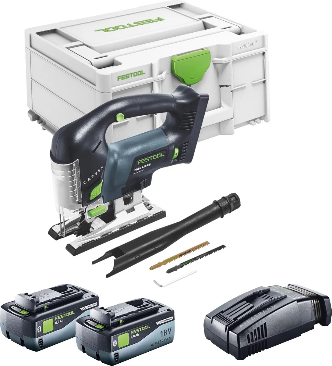 Festool CARVEX PSBC 420 Basic Accu-Pendeldecoupeerzaag