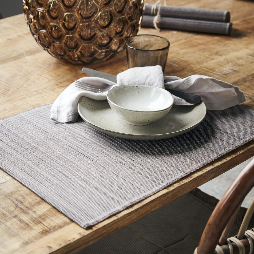 House Doctor Placemat Bamb Lichtbruin - 4 Stuks