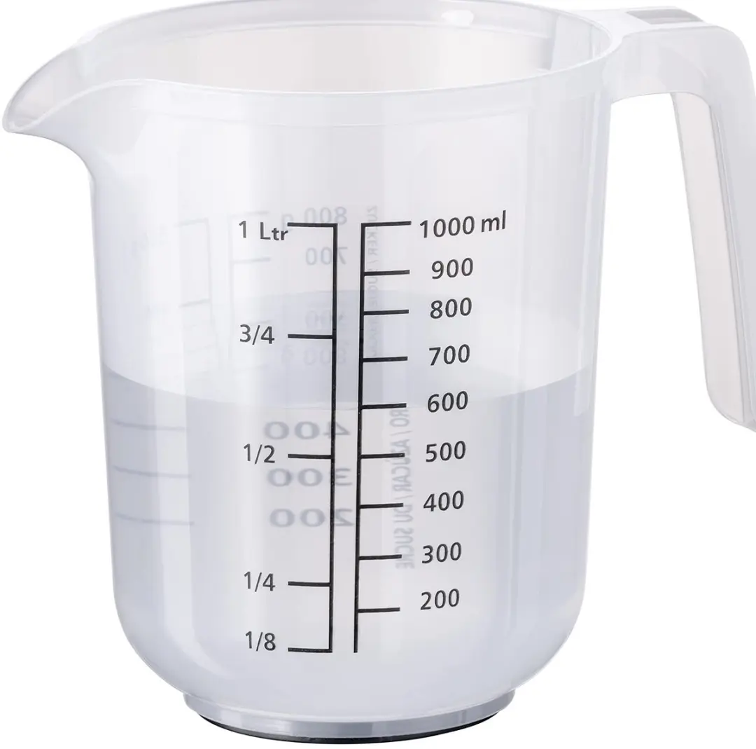 APS Mengbeker 1 Liter - Ø12,5cm - Transparant