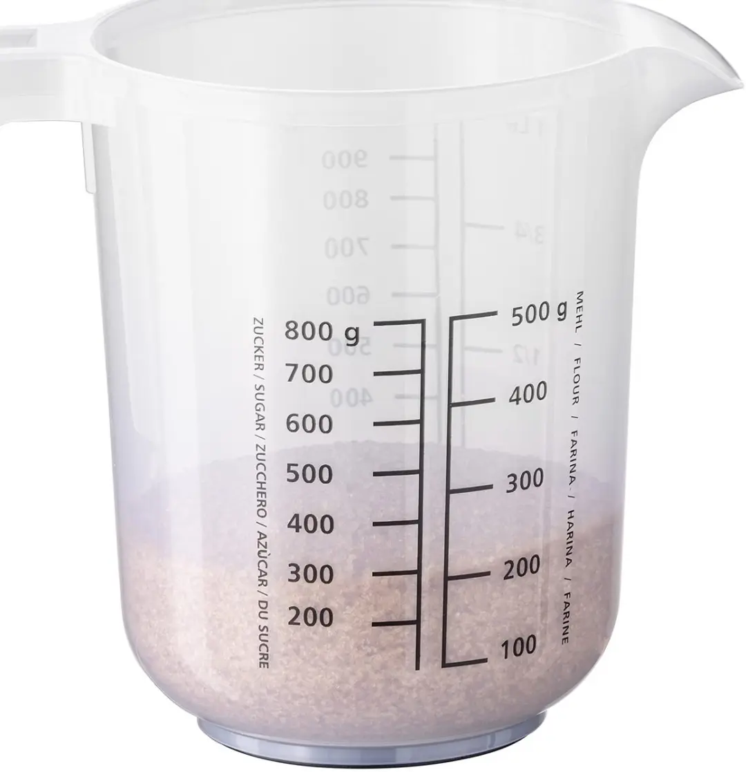 APS Mengbeker 1 Liter - Ø12,5cm - Transparant