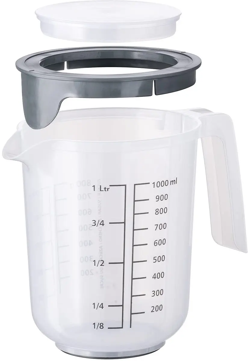 APS Mengbeker 1 Liter - Ø12,5cm - Transparant
