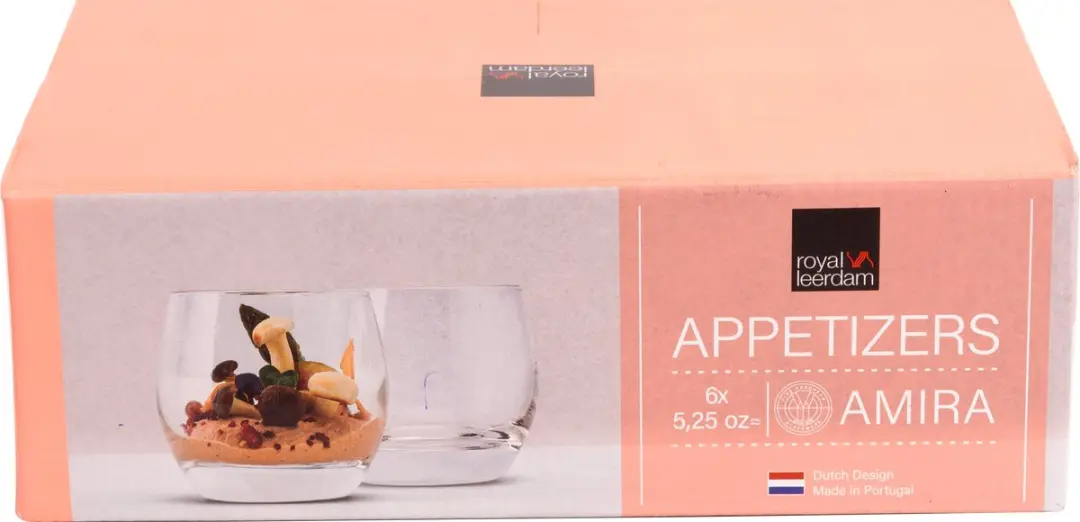 Royal Leerdam Amira Amuseglas 6 Stuks 15cl - Transparant