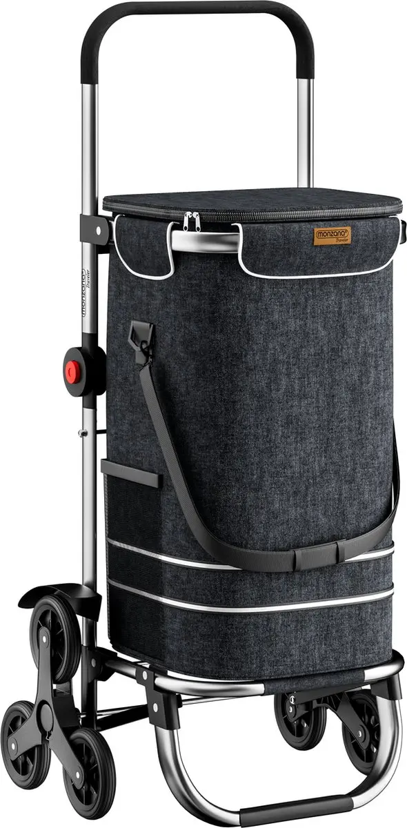 Monzana 2in1 Boodschappentrolley