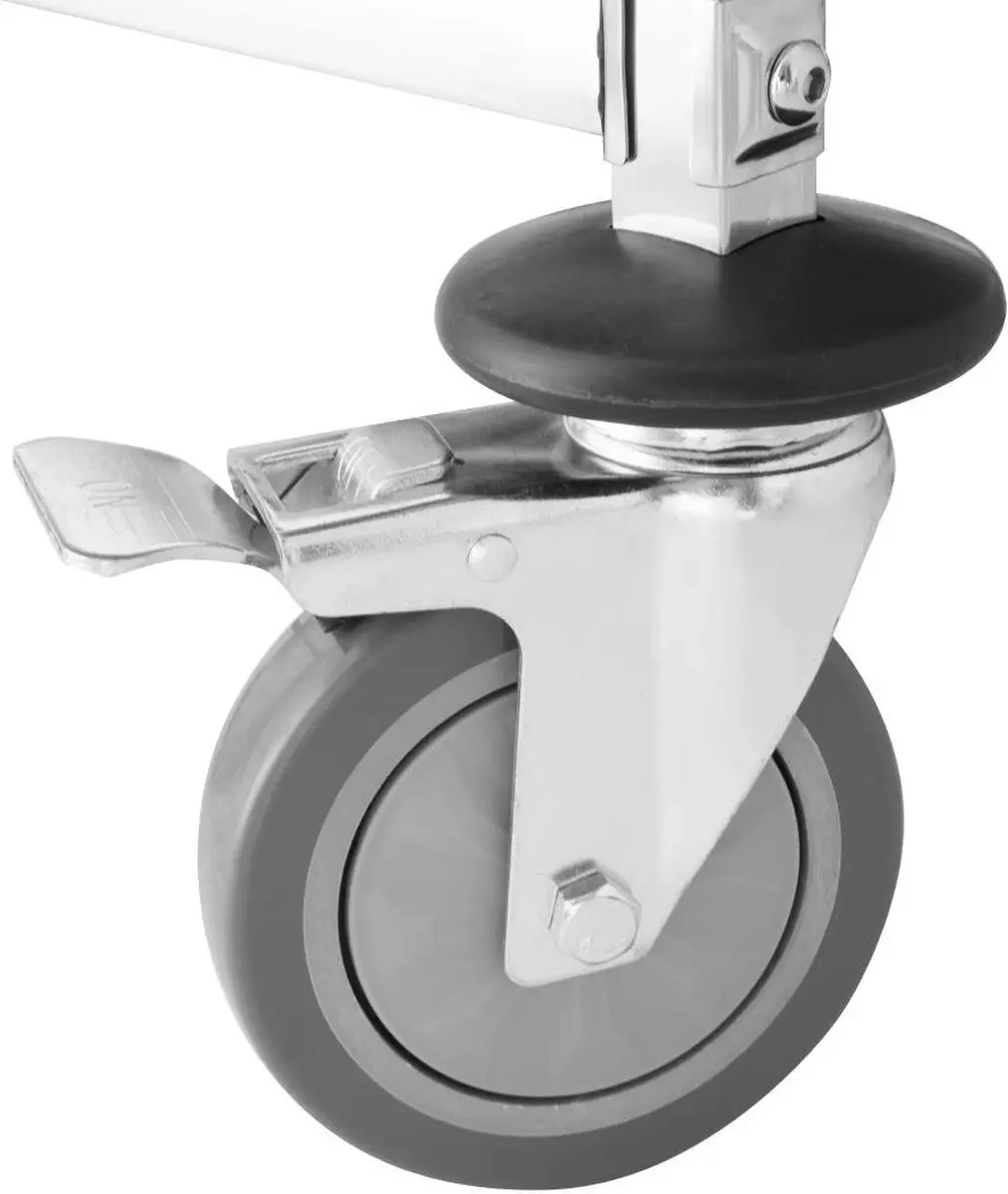 Vogue FS379 Dienbladenafruimwagen - 16 Niveaus - Zilver