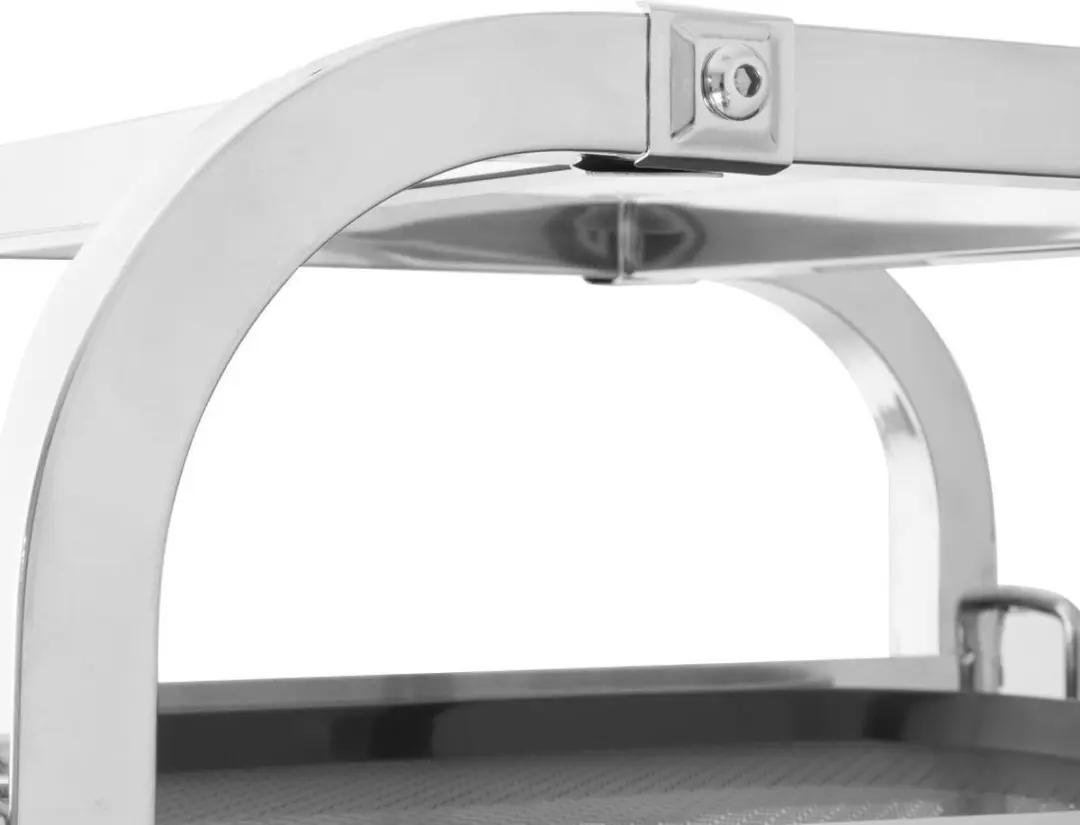 Vogue FS379 Dienbladenafruimwagen - 16 Niveaus - Zilver