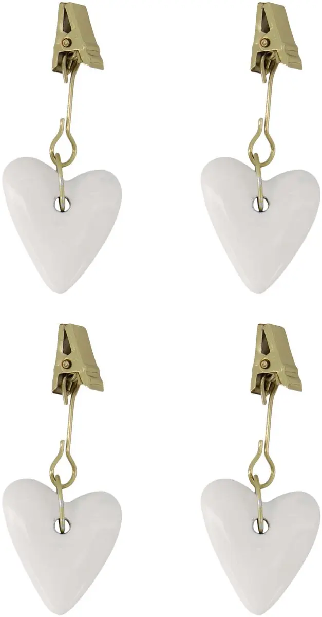 Zusss Tafelkleed Hangers Hartje Metaal
