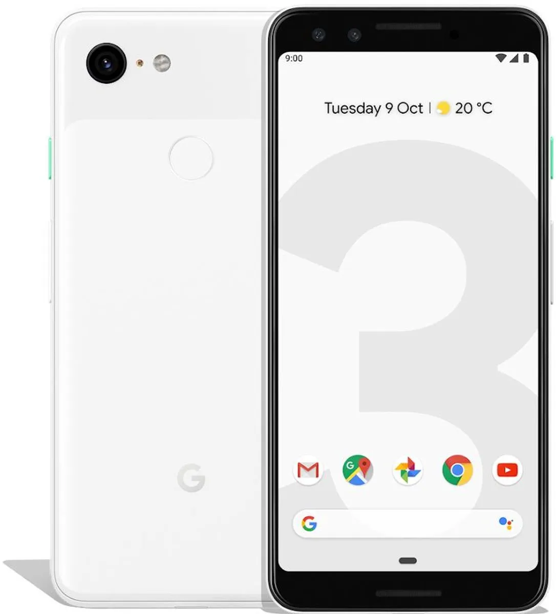 Google Pixel 3 99928198 Smartphone - 64GB - Wit