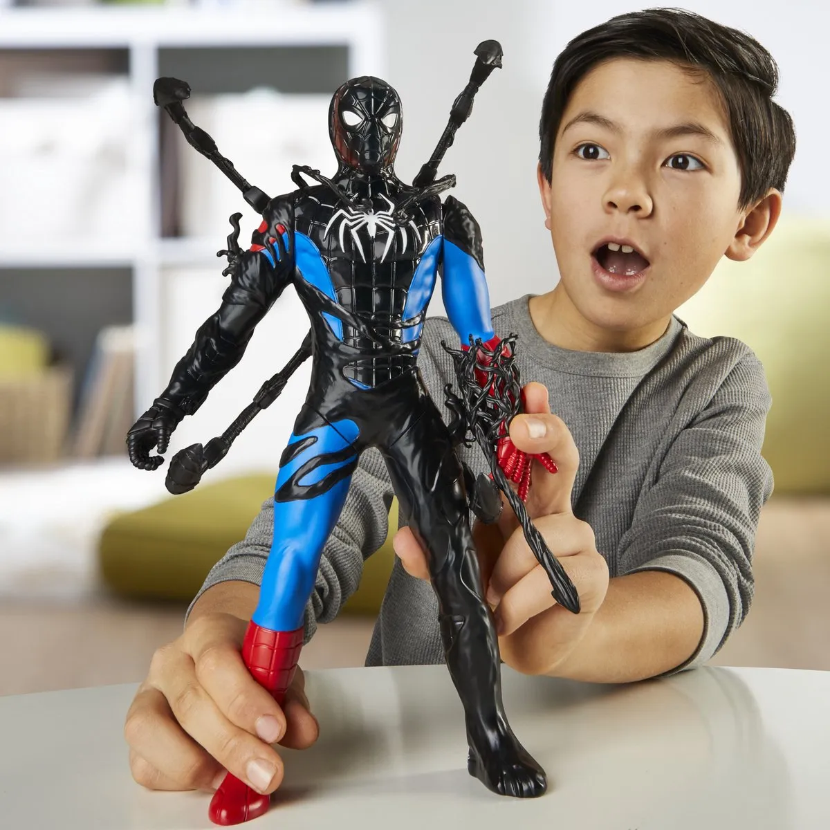 Hasbro Spider-Man Liquid Shifter Venomize Actiefiguur 27cm - Multicolor - afbeelding 6 van 6