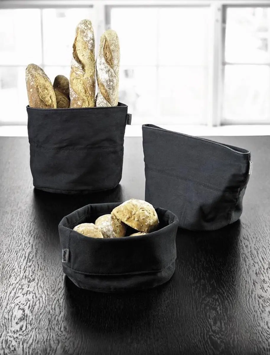 Stelton Broodmand 23x21x23cm - Zwart