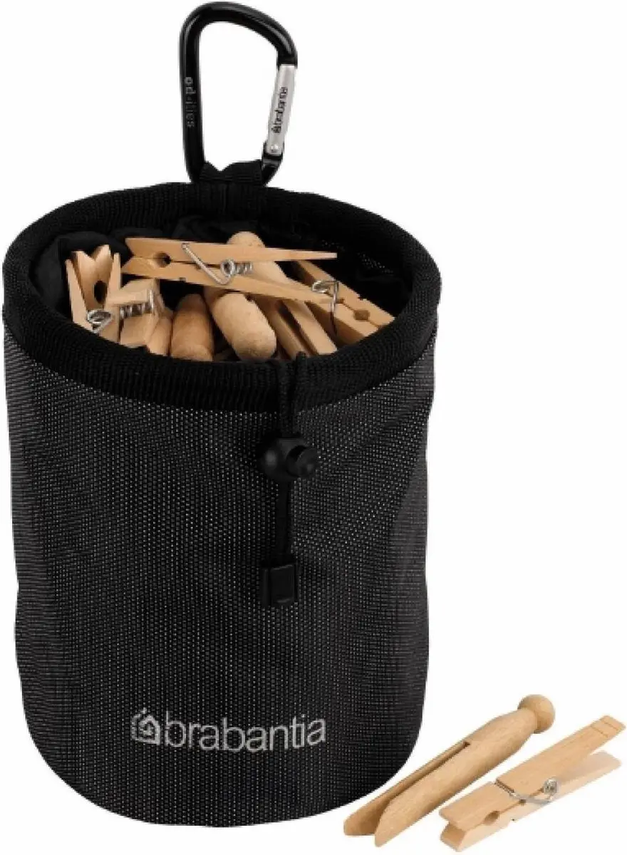 Brabantia Wasknijpertasje - Zwart - afbeelding 6 van 6