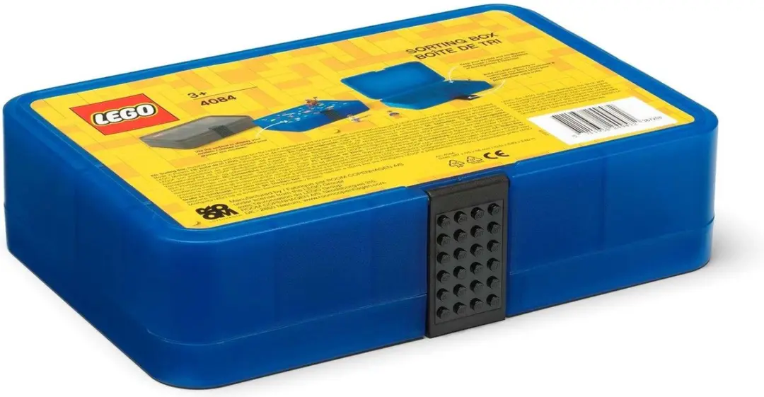 Lego - Sorteerbox Transparant Blauw - Kunststof - Blauw