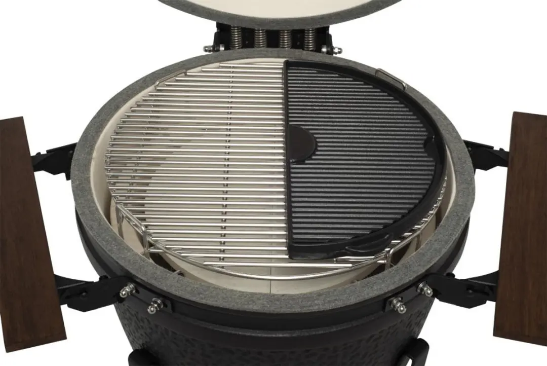 The Bastard BB554 Cast Iron Half Moon Griddle - Zwart