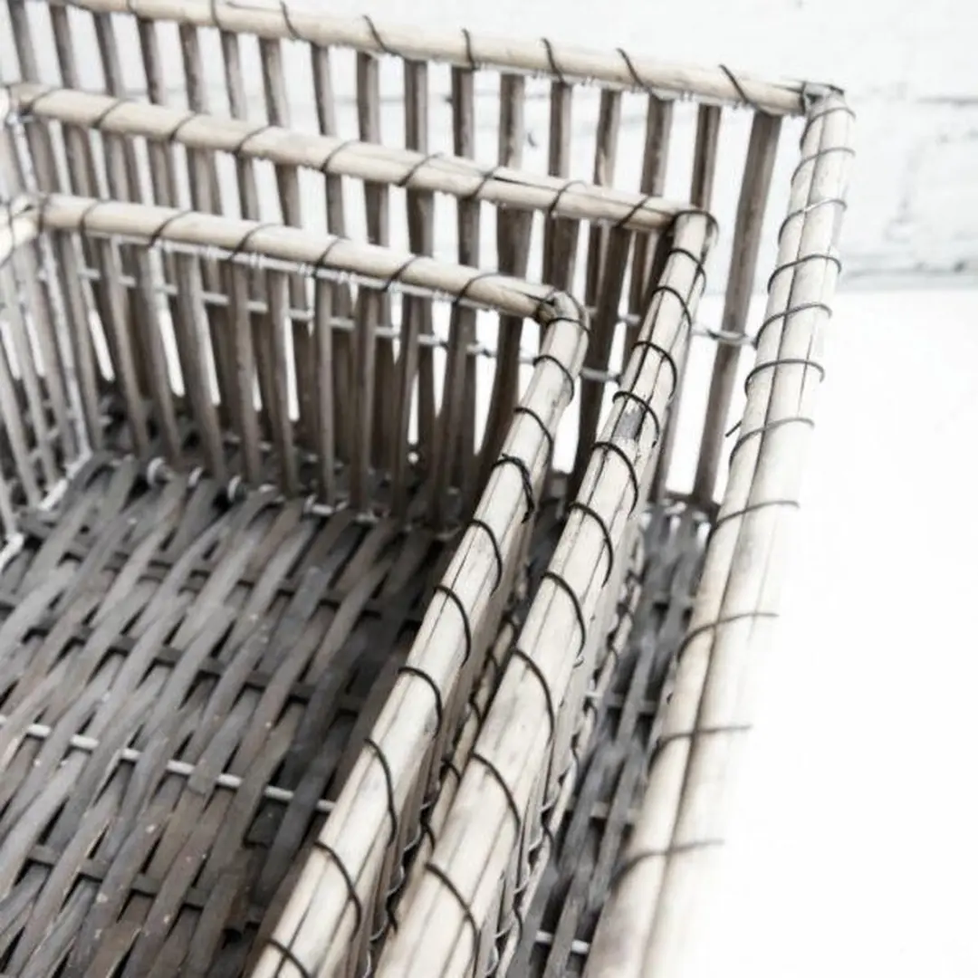Mandenset - House Doctor design - Nest 3 bamboe-manden