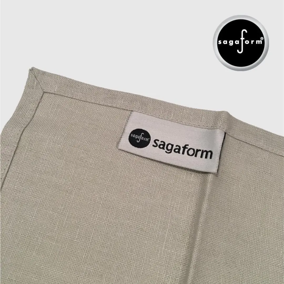 Sagaform Linnen Tafellaken & Servetten Happy New Year - Beige