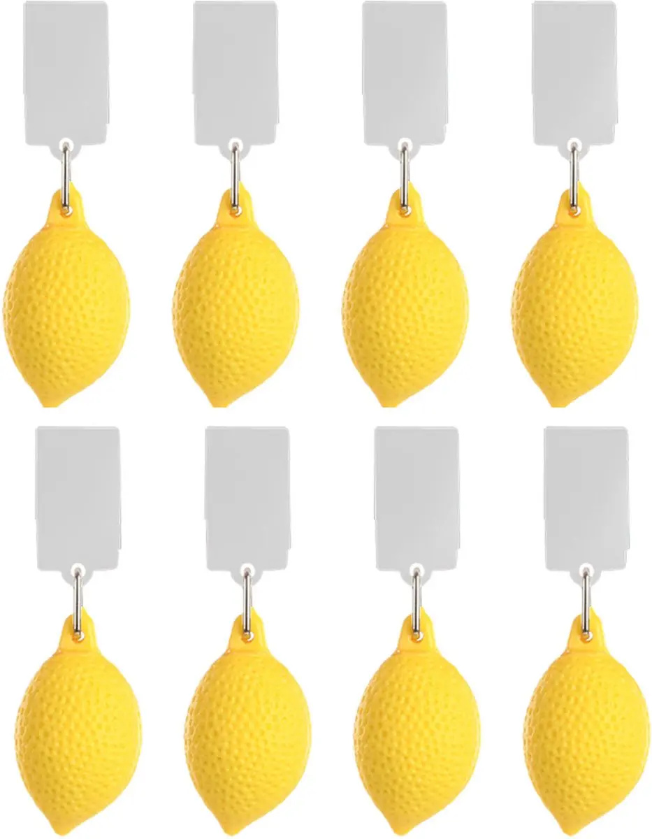 Esschert Design Tafelkleedgewichten - 8 Stuks - Geel