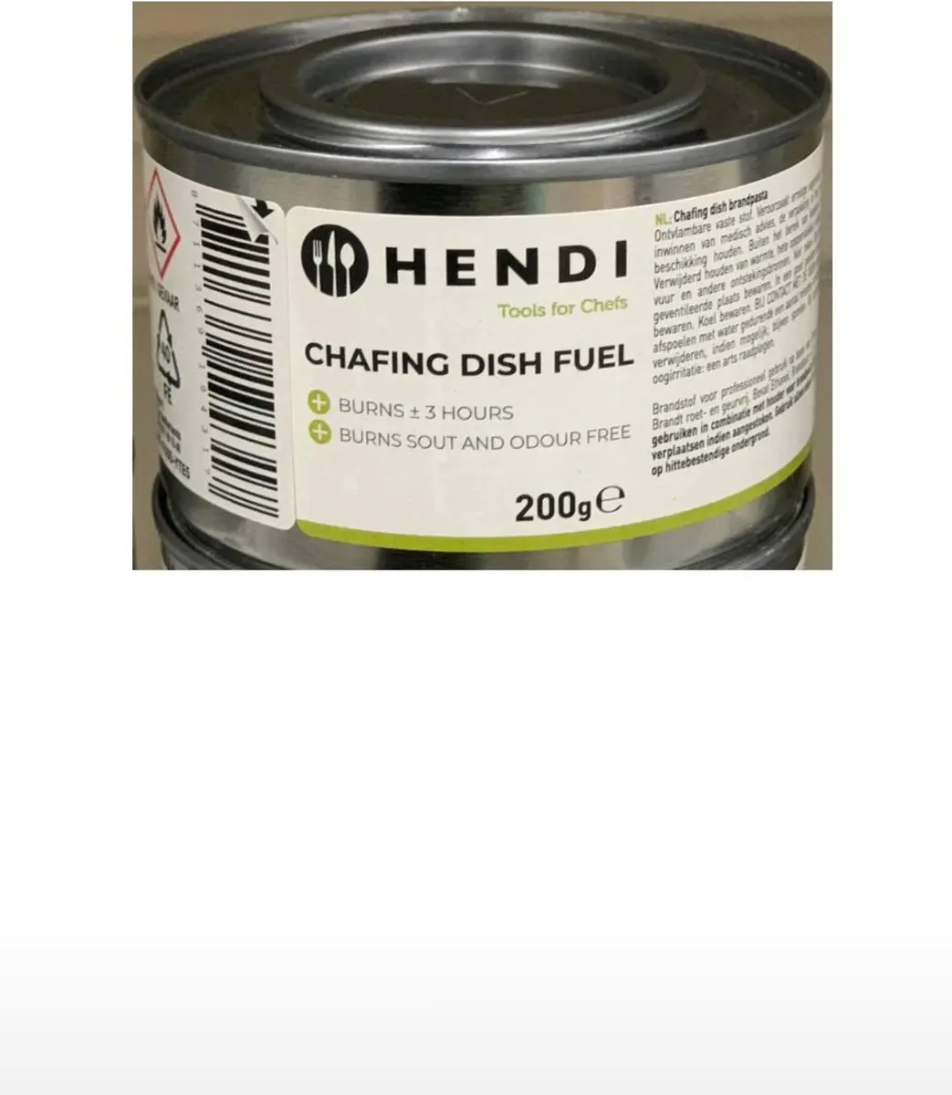 Hendi Brandpasta voor Chafing Dish 200ml - 2 Stuks