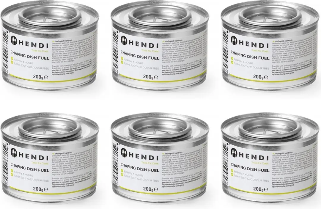 Hendi Brandpasta voor Chafing Dish 6x200g