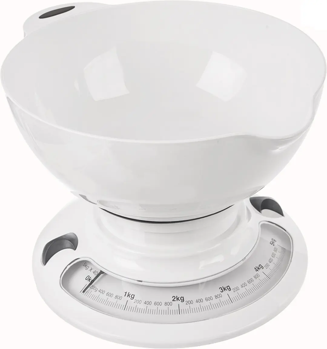 Orion Mechanische Keukenweegschaal 5 kg - Wit - afbeelding 6 van 6