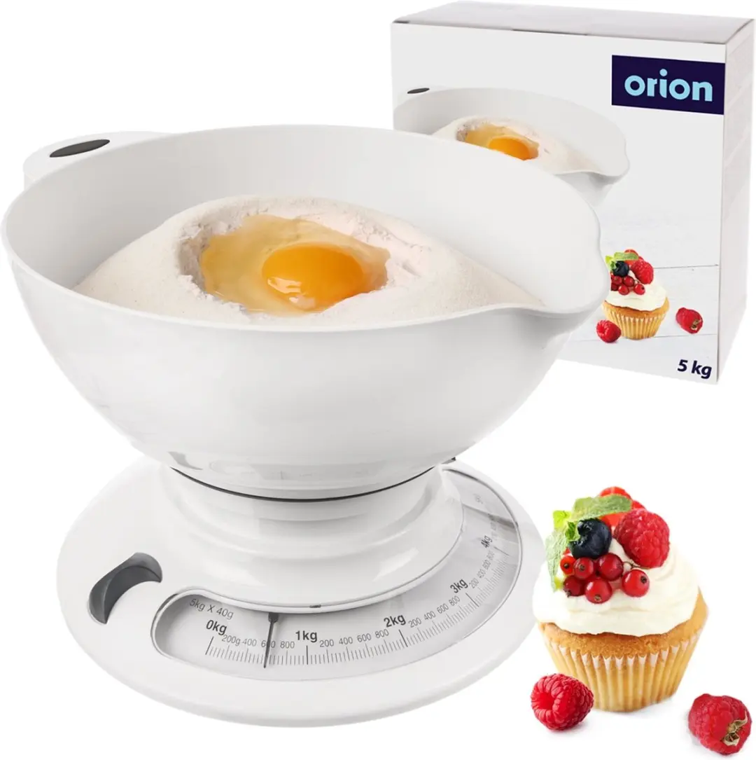 Orion Mechanische Keukenweegschaal 5 kg - Wit