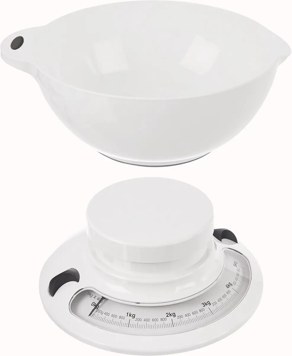 Orion Mechanische Keukenweegschaal 5 kg - Wit