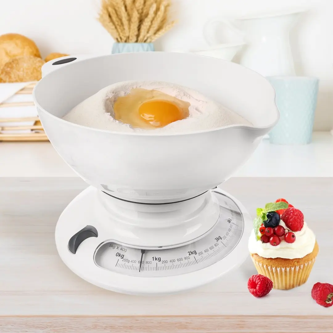 Orion Mechanische Keukenweegschaal 5 kg - Wit