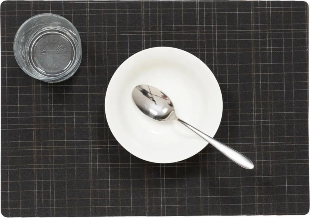 Wicotex Liso Placemats 30x43cm - Zwart