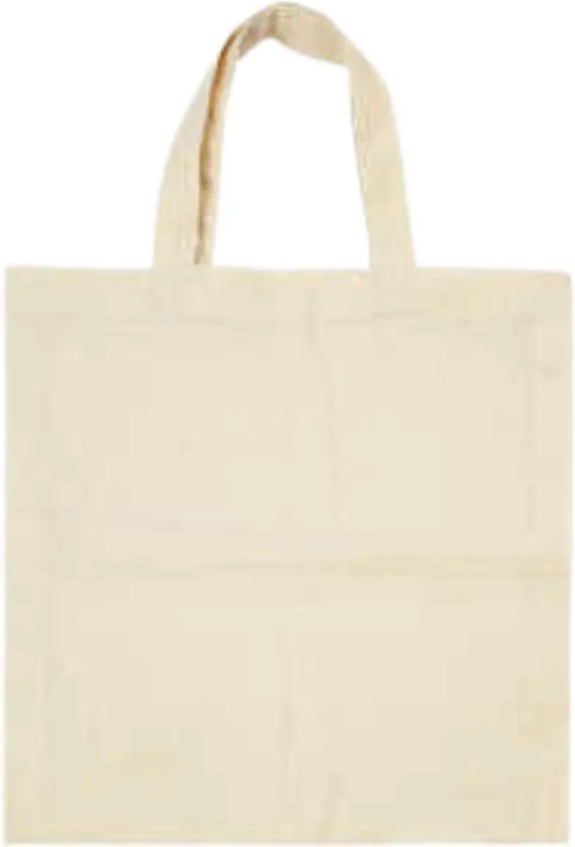 Tas crea com 27.5x30cm 5 stuks katoen naturel