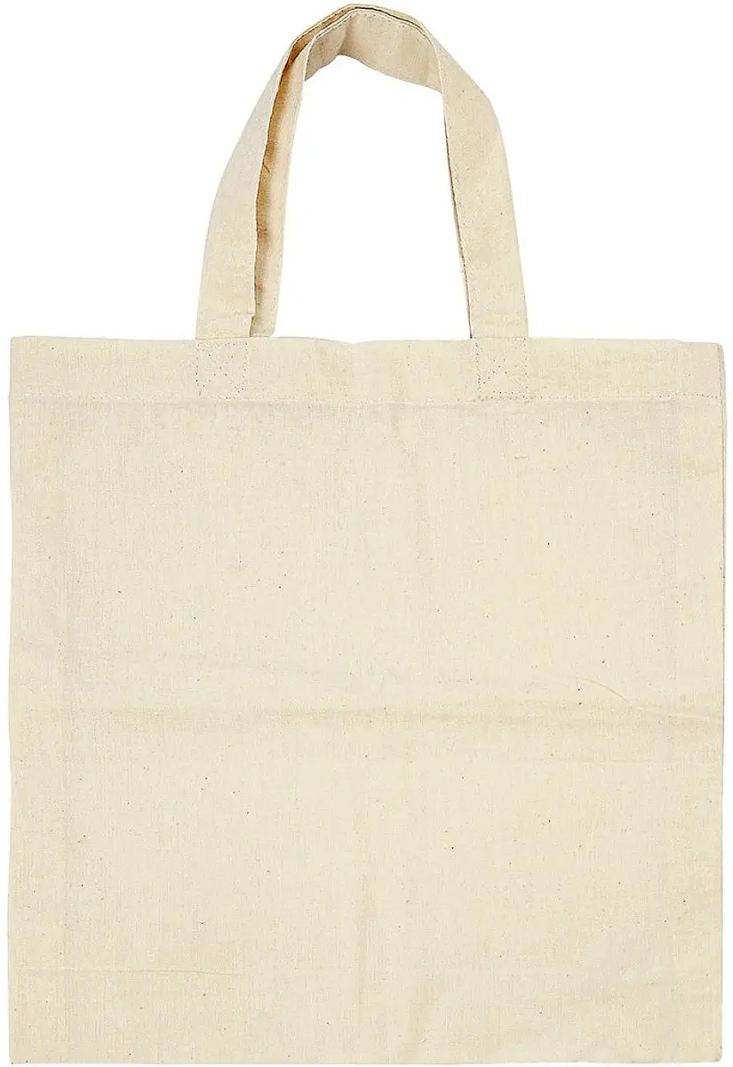 Tas crea com 27.5x30cm 5 stuks katoen naturel