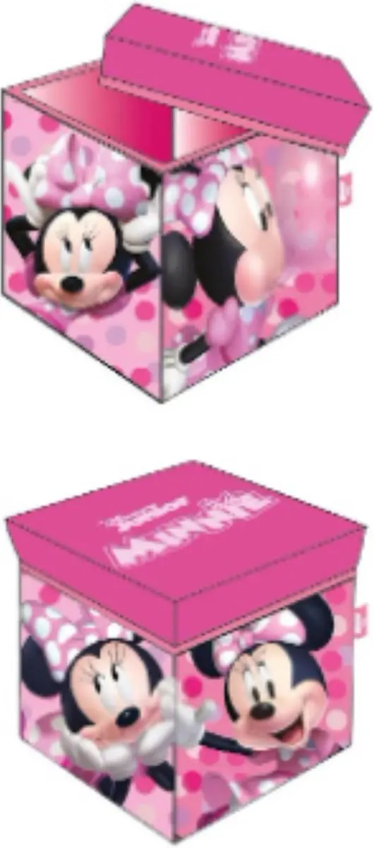 Minnie Mouse Opbergdoos - Met deksel - Stoel - Roze - 30 cm