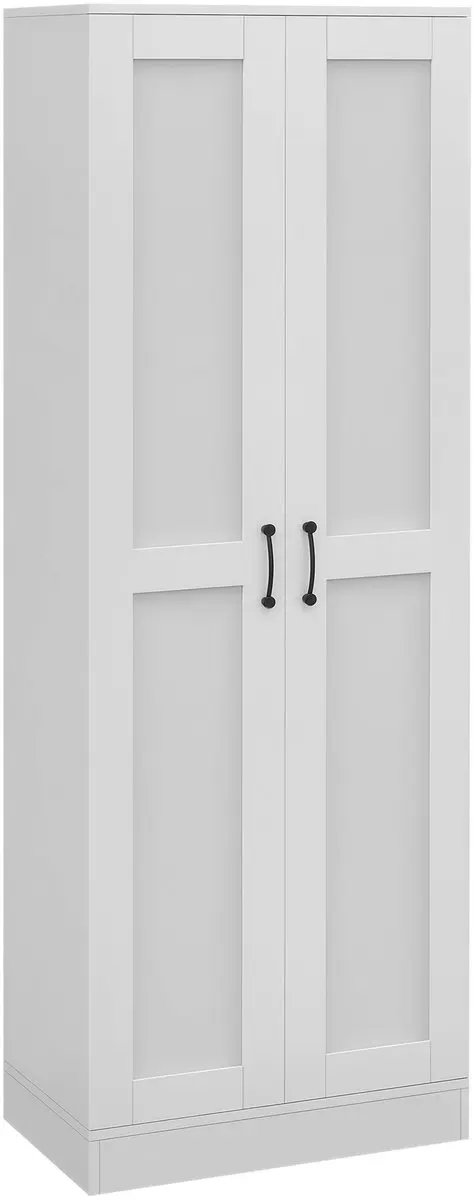 Homcom Keukenkast 60x36,5x175cm Wit