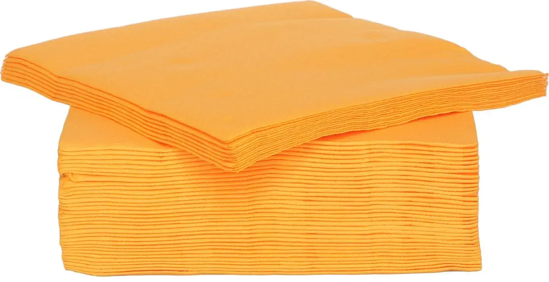 Cosy&Trendy For Professionals Servet Papier 25cm Oranje