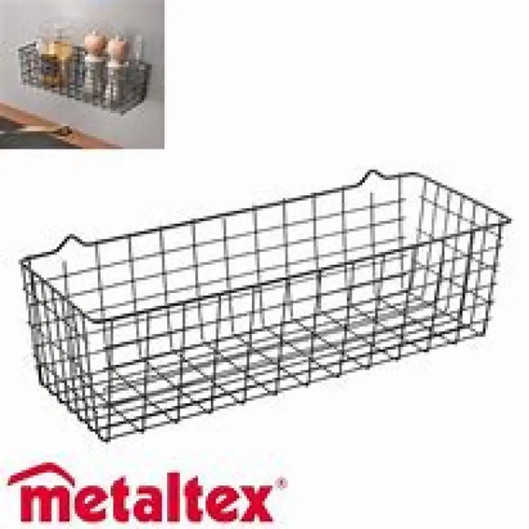 Metaltex Mandje Koala Opbergmand - 33x9x12cm - Zwart