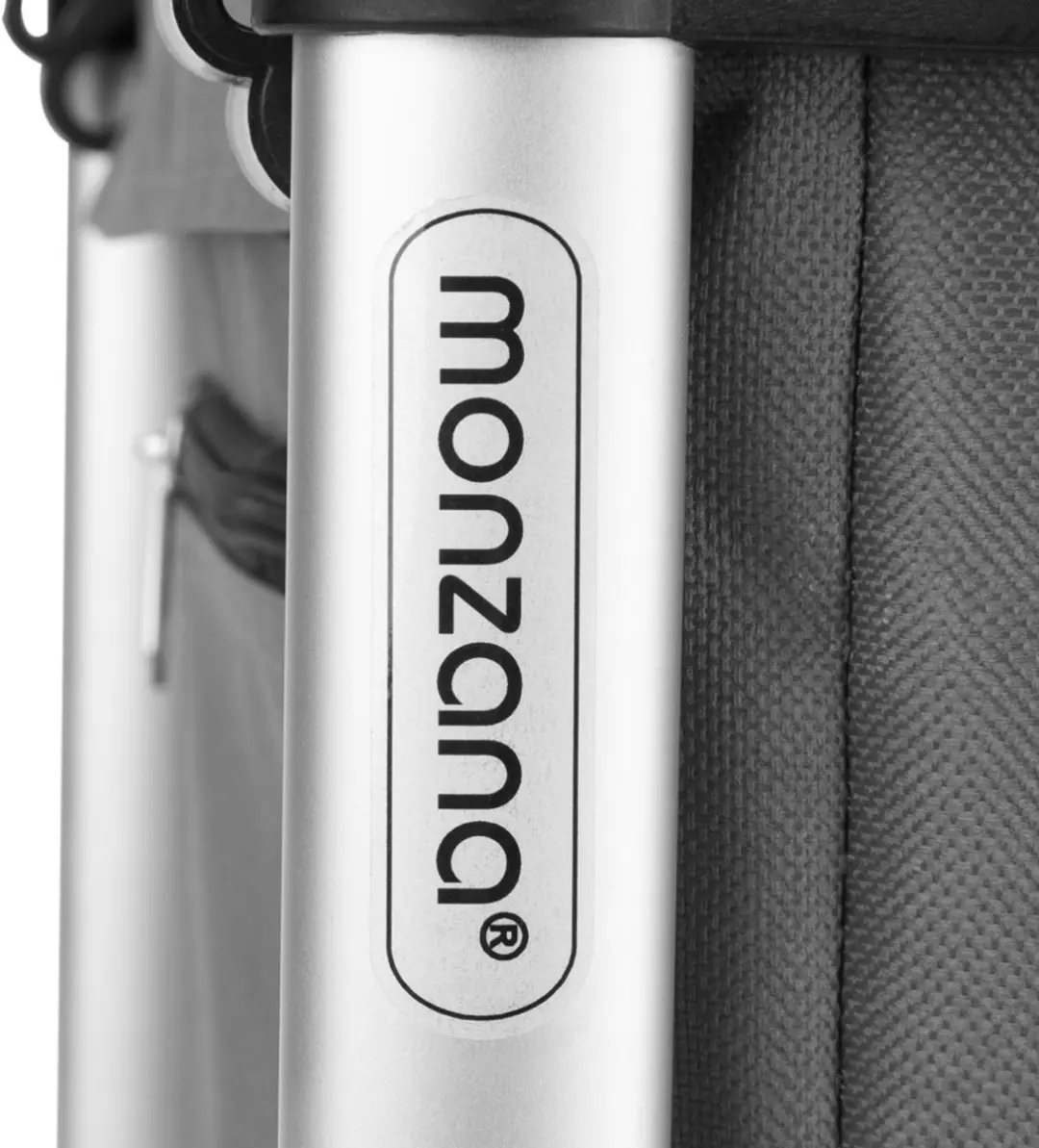 Monzana 2in1 Boodschappentrolley 56L - Grijs