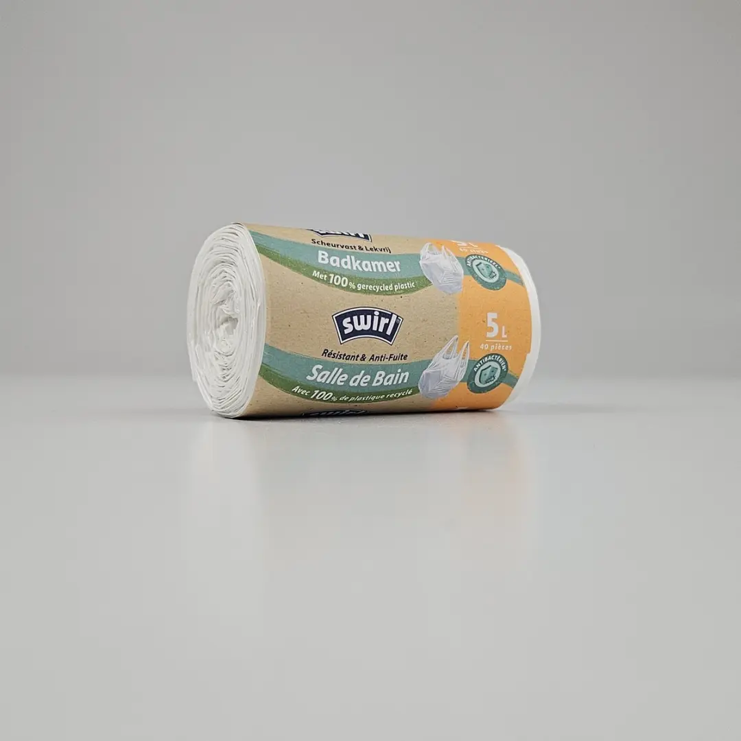 Swirl Vuilniszakken 5L - 1.120 Stuks (28x40) - Wit