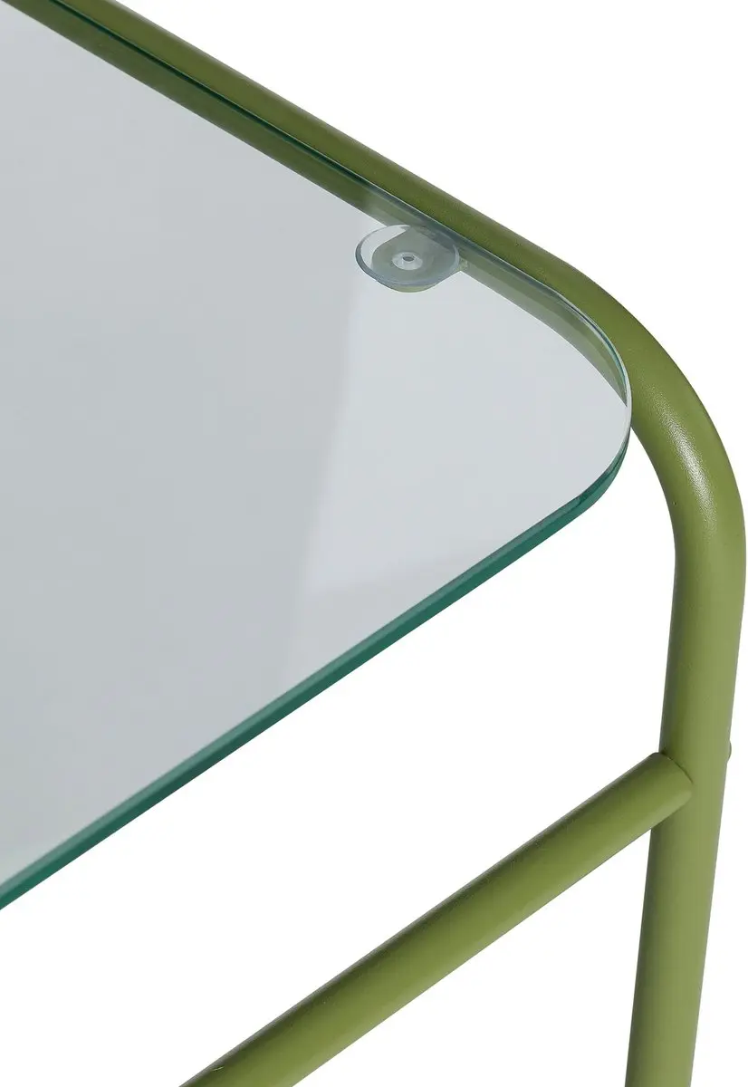Hübsch Zephyr Trolley - Lichtgroen