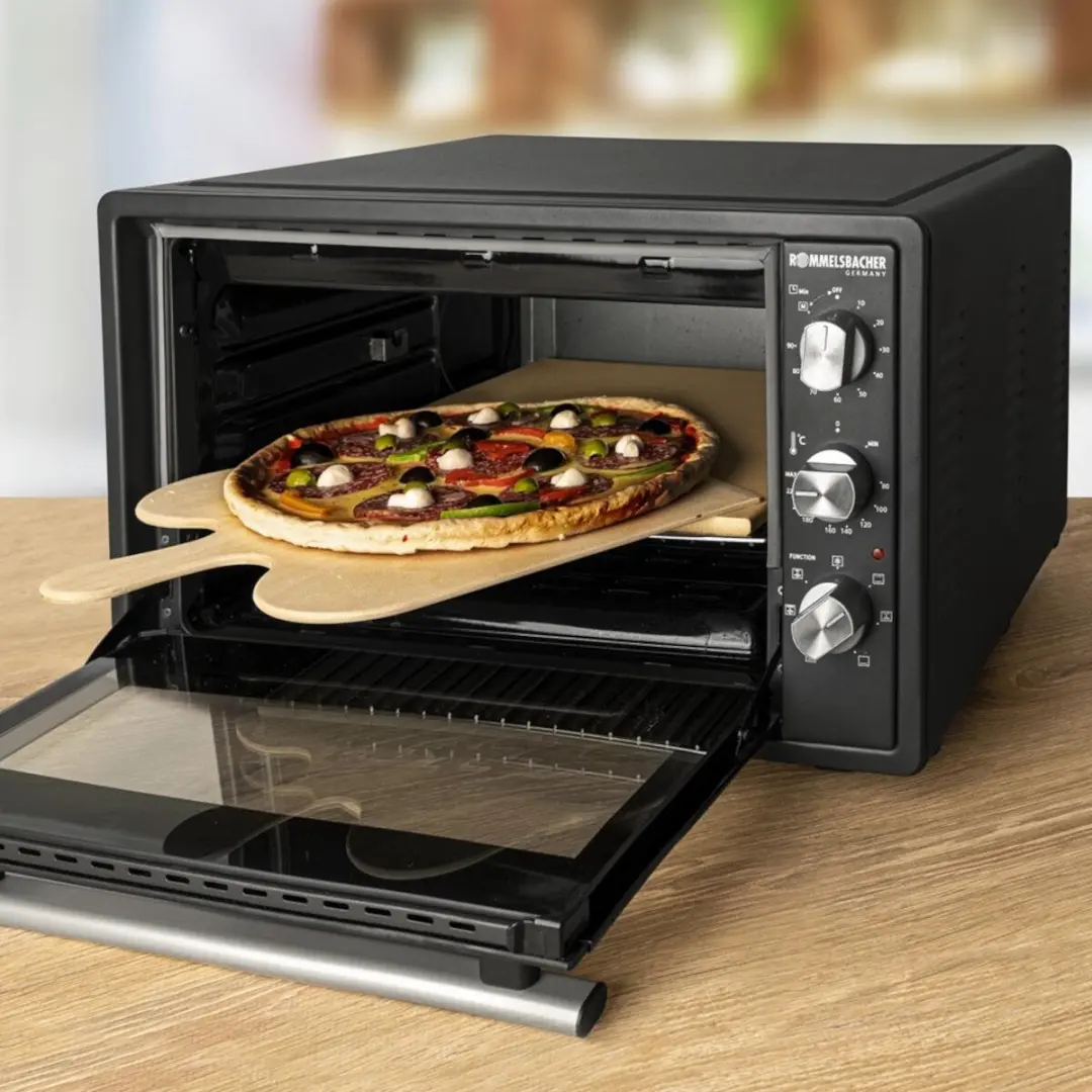 Rommelsbacher PS 16 Pizza- en Broodbaksteenset - 35cm - Beige
