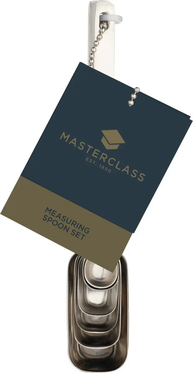 Masterclass 6-Delige Maatlepelset - Roestvrij Staal - Zilver