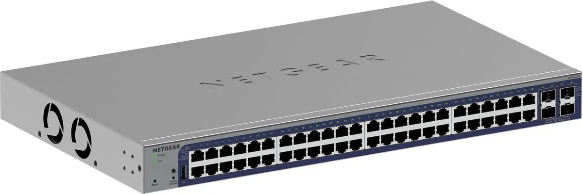 Netgear GS752TX Smart Managed Switch 48x 1Gbps - 4x 10G Uplink