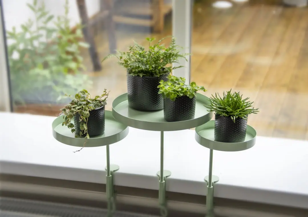 Esschert Design Plantenblad Klem Groen L