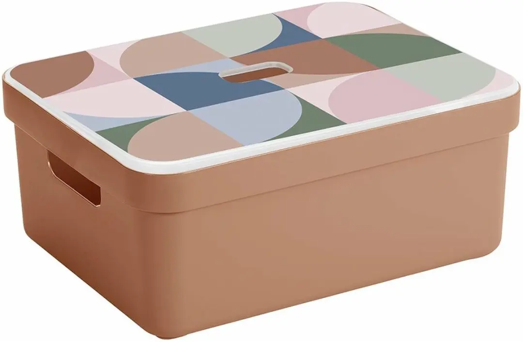 Sunware Sigma Opbergbox 24L - 2 Stuks - Terracotta