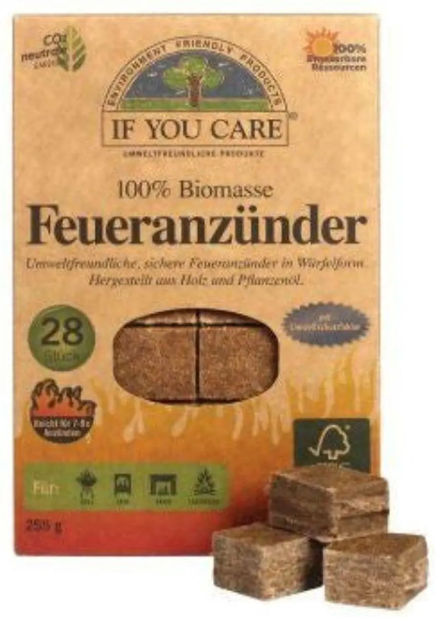 If You Care Aanmaakblokjes 28 Stuks